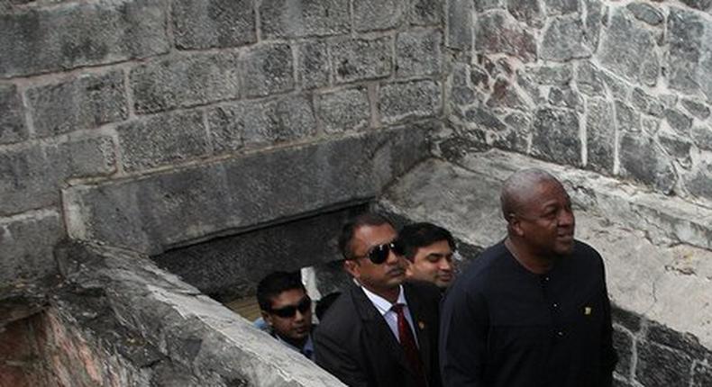 President Mahama and his delegation