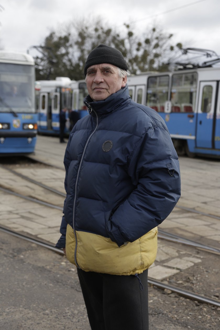 Marian Cieślik (73 l.), pasażer