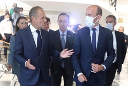 Donald Tusk, Tomasz Grodzki, Borys Budka