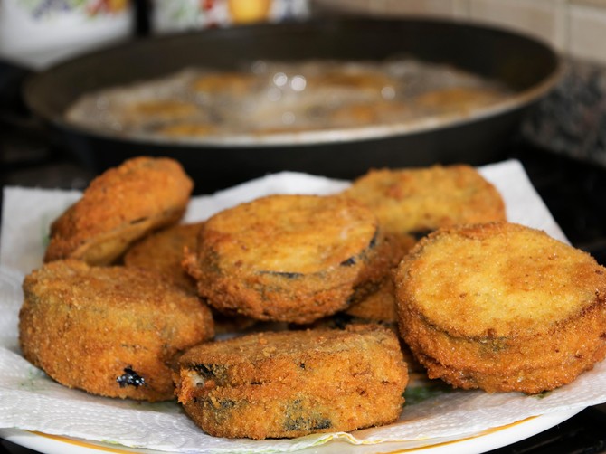 Recept za pohovani plavi patlidžan