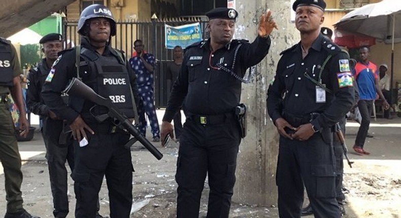 Men of the Nigeria Police Force (Anaedoonline)