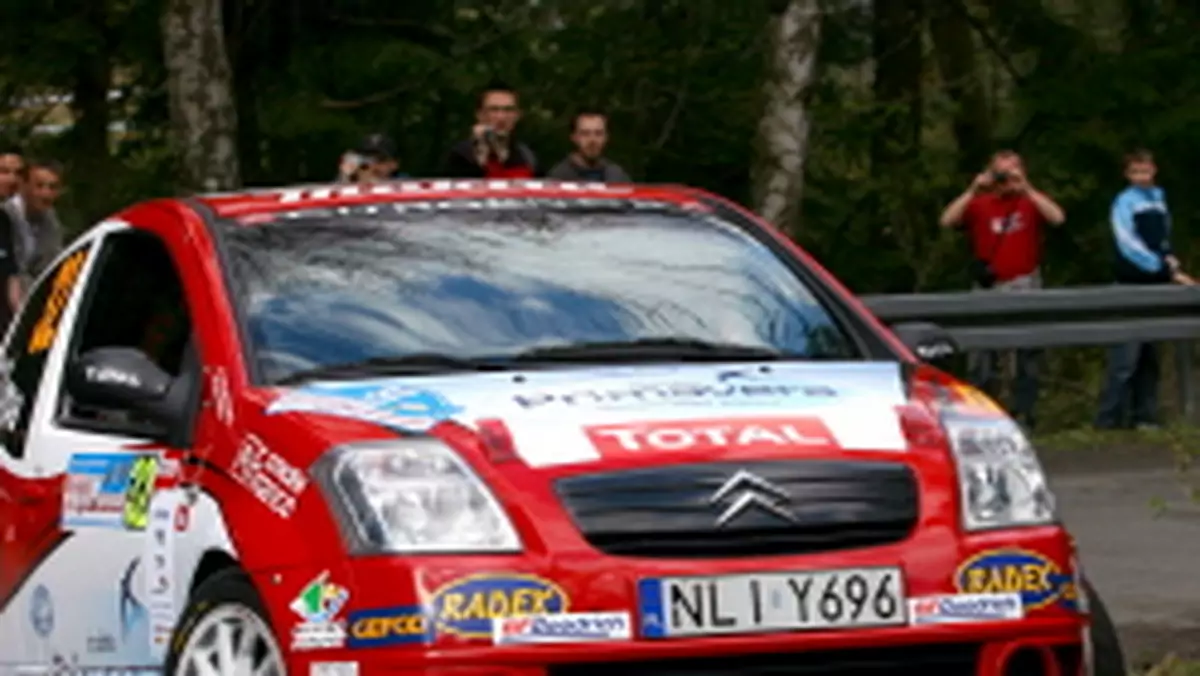 Rajd Elmot 2008: osiem Citroënów C2 R2 na starcie