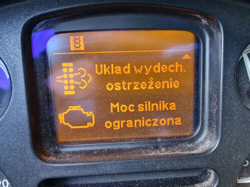 Usterki TIR-a wykazane przez WITD