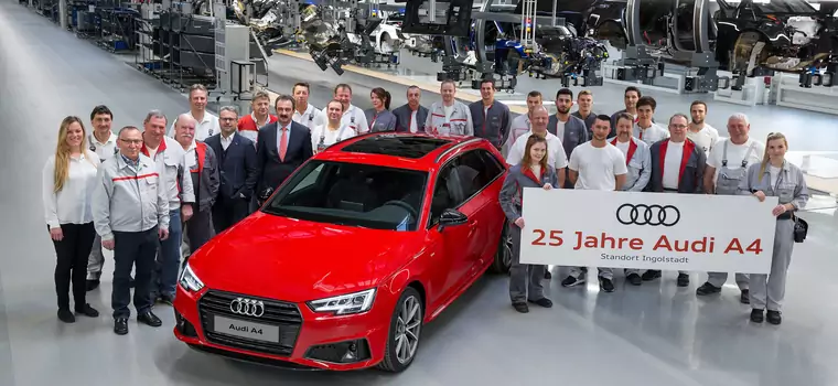 Audi A4 obchodzi 25 urodziny