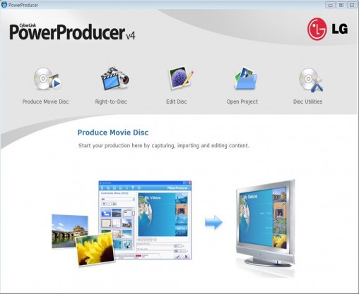 PowerProducer to aplikacja pozwalająca bezproblemowo nagrywać lub edytować filmy, zmiany zapisując bezpośrednio na nośniku. Program obsługuje sporą liczbę różnych nośników, takich jak: DVD-VR, DVD+VR, BDAV 