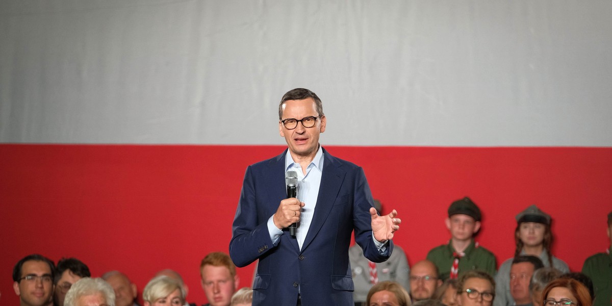 Premier Mateusz Morawiecki