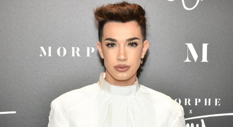 James Charles attends his Morphe Meet & Greet at Roosevelt Field Mall on December 1, 2018 in Garden City, New York.
