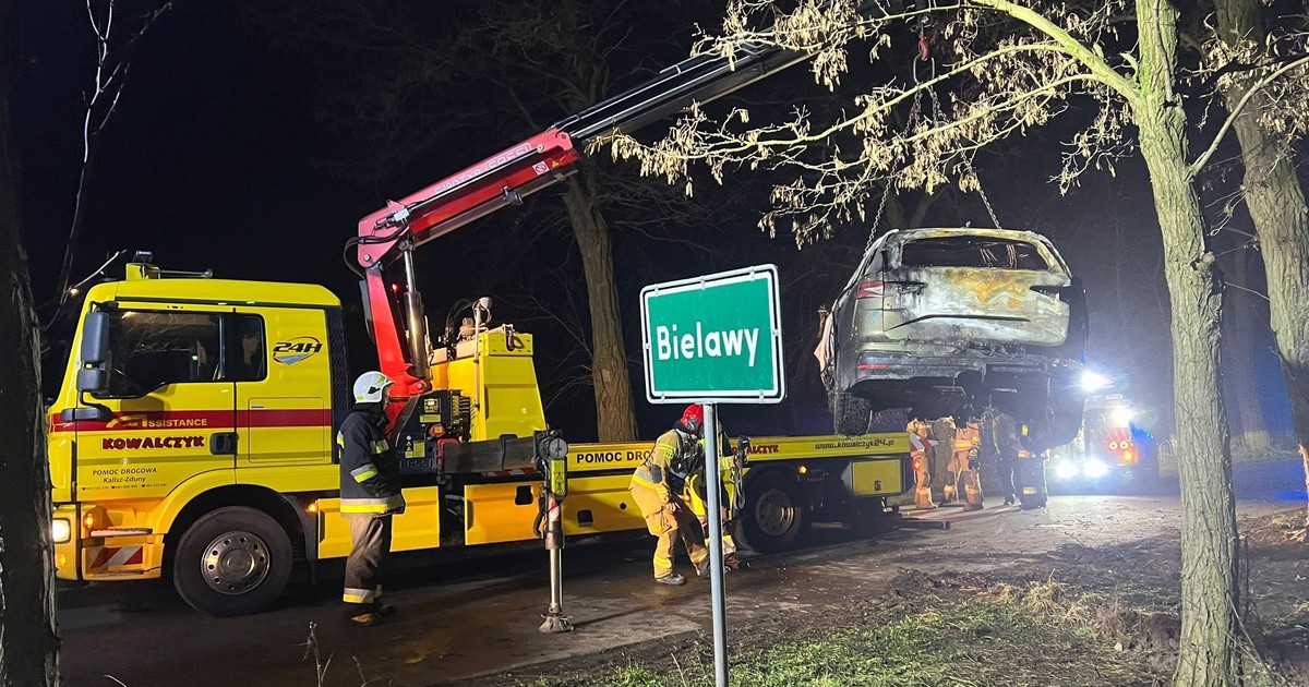 27-latka spłonęła w elektryku. Tragiczny wypadek pod Gołuchowem