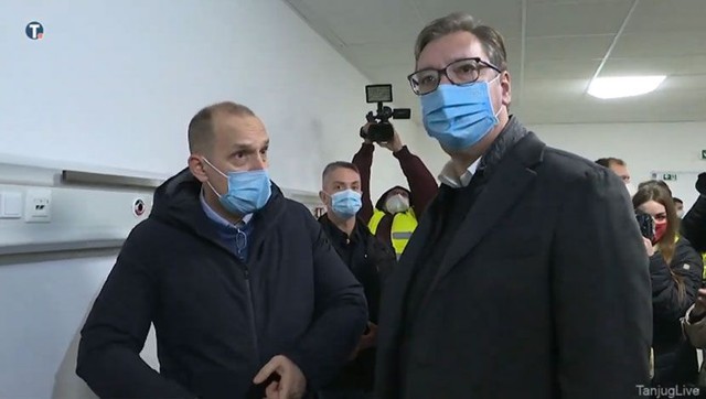 Zlatibor Lončar i Aleksndar Vučić