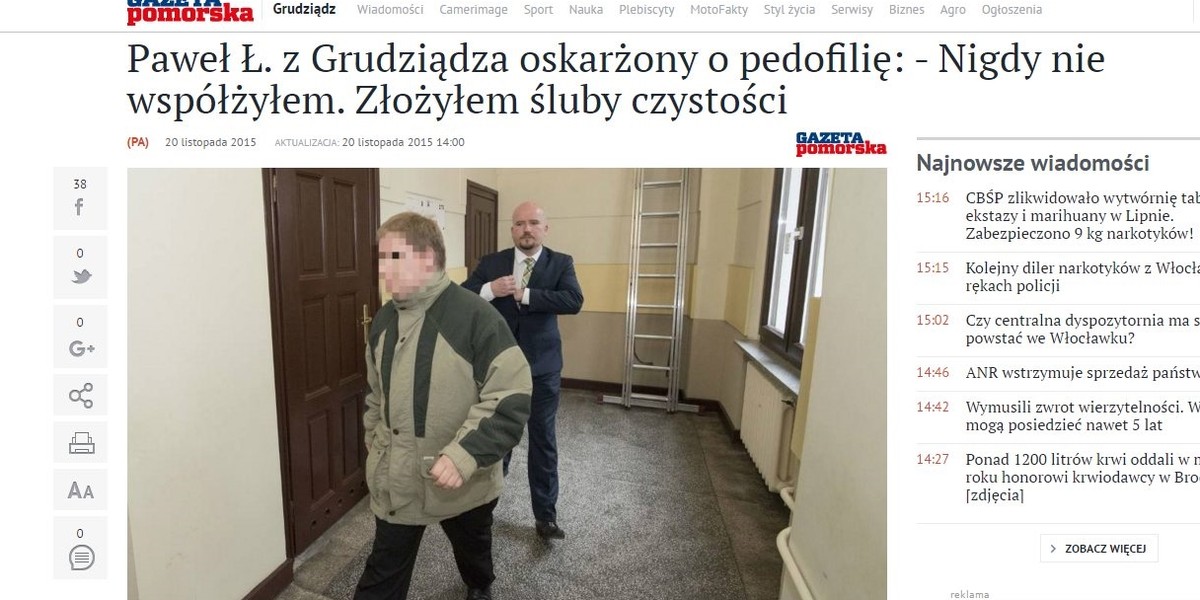 Paweł Ł., Grudządz