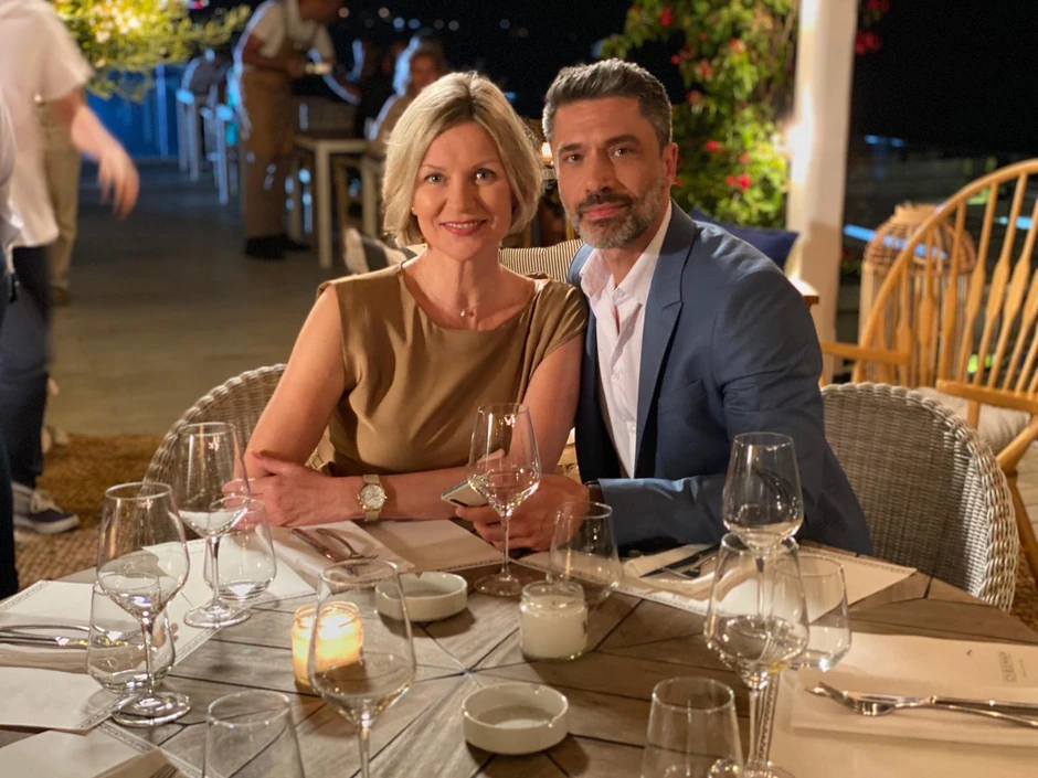 Aleksandra sa Jadranom Malkovičem