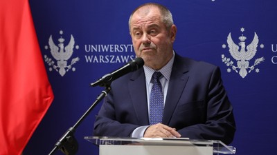 Rektor Uniwersytetu Warszawskiego prof. Alojzy Z. Nowak