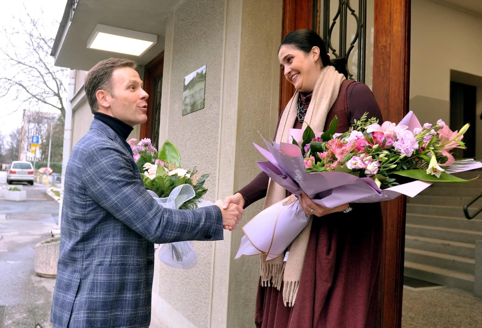  Ministar i direktorka V gimnazije