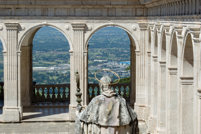 Klasztor na Monte Cassino - zdjęcie z 2018 r.