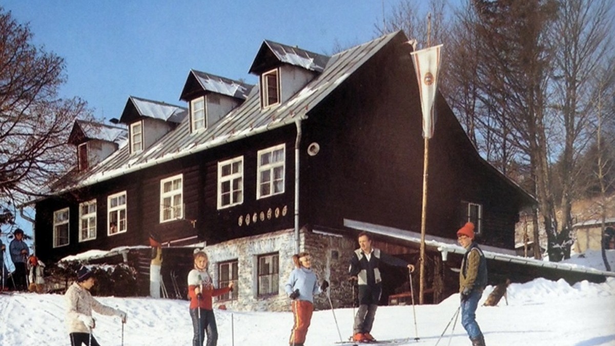 Chata Lajoška v roku 1989
