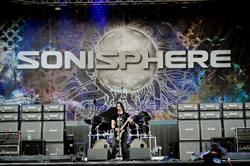 Gojira na festiwalu Sonisphere 2012 w Warszawie (fot. Artur Rawicz/Onet)