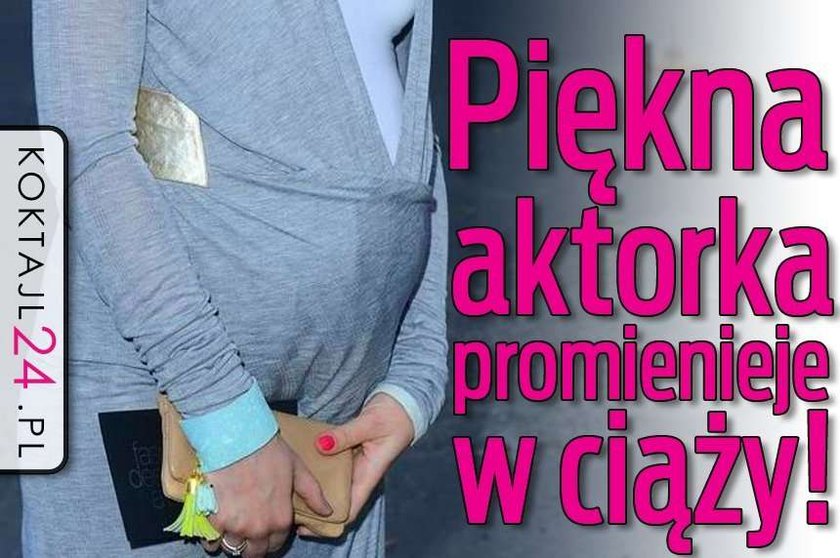 piekna aktorka w ciazy