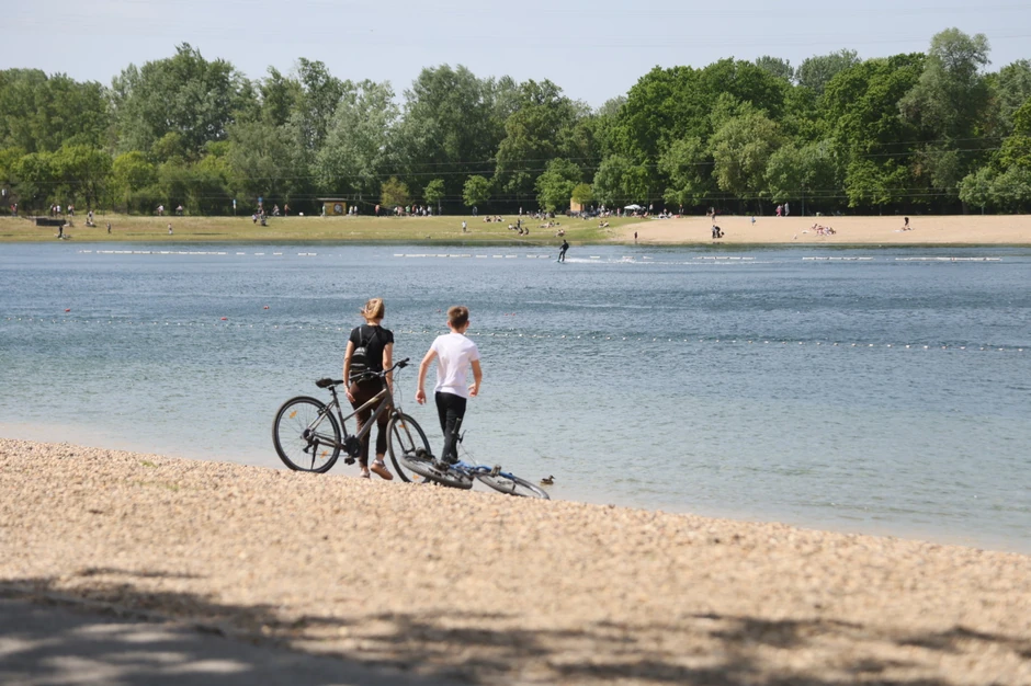 Ada Ciganlija, lepo vreme