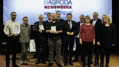 Wreczenie nagrody Newsweeka im. Teresy Toranskiej