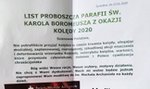 Nie przyjęli księdza po kolędzie, więc napisał do nich proboszcz