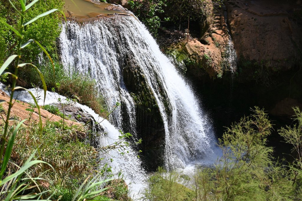 Wodospad Ouzoud - Szallalat Uzud na rzece Wadi Uzud w Maroku