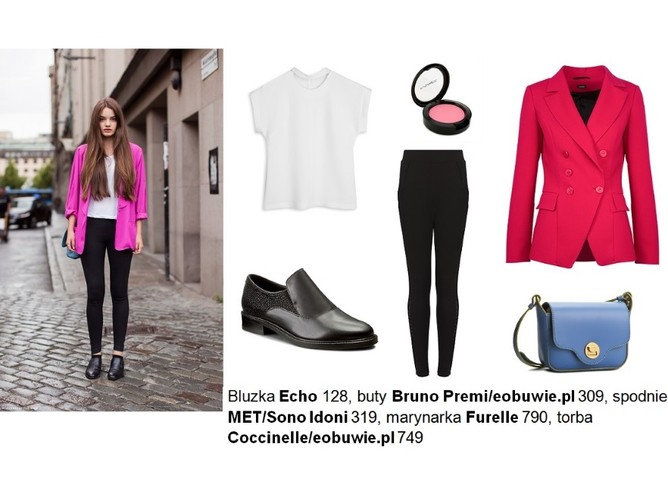 Wiosenne STYLIZACJE w kolorze fuksji