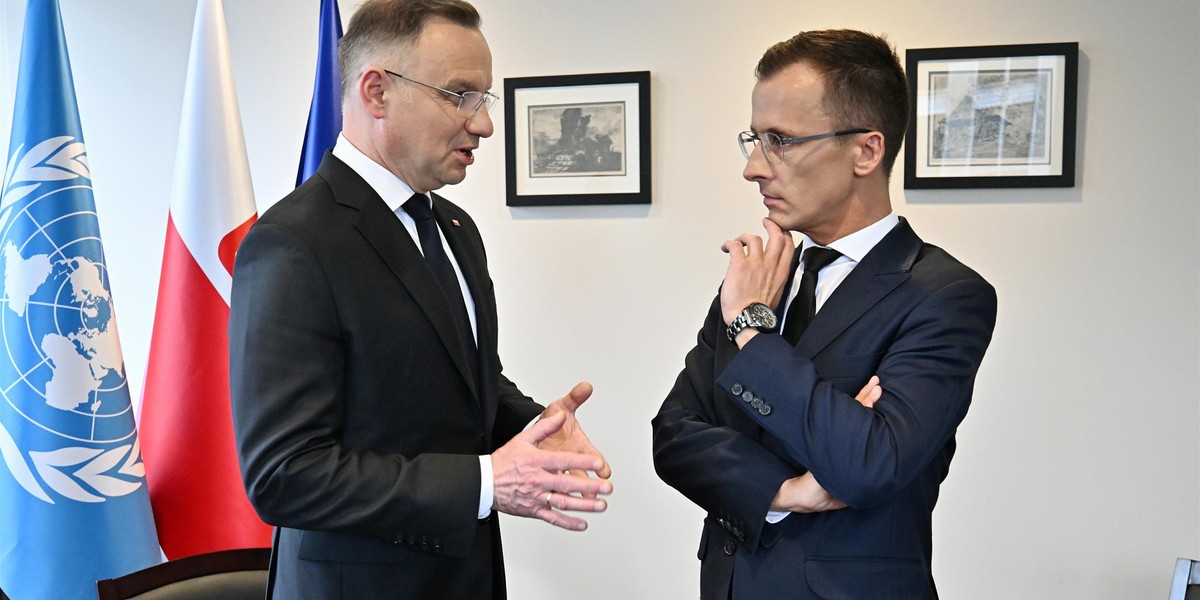 Andrzej Duda w rozmowie z Michałem Wodzińskim, redaktorem naczelnym "Faktu". 