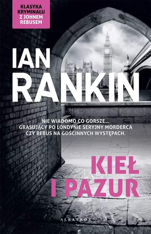 Ian Rankin — "Kieł i pazur" (okładka książki)