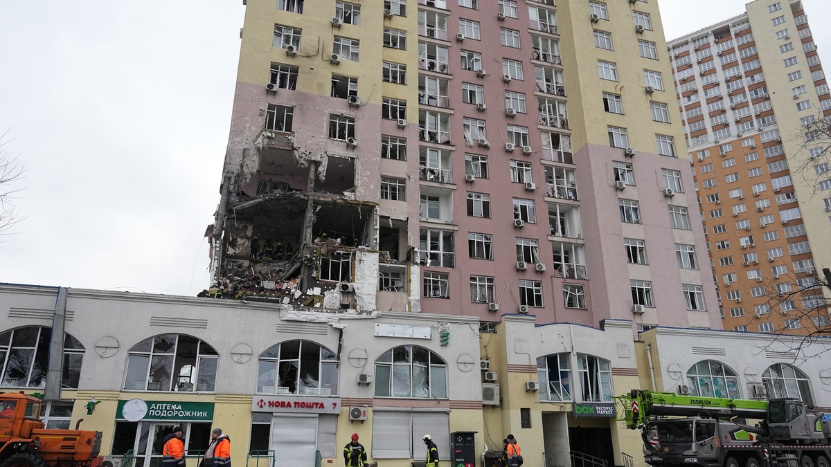 Kijev nakon ruskog napada, 27.12.2025.