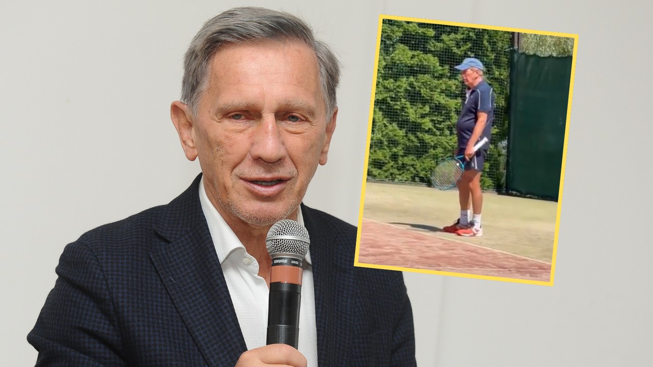 82-letni Jan Englert zachwyca formą na korcie. Tak aktor gra w tenisa: wzór