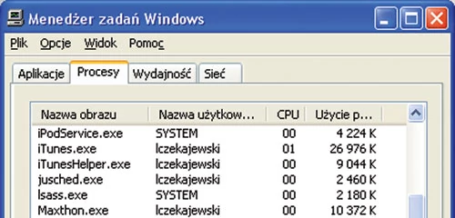 Program po zamknięciu często nie usuwa swoich procesów z pamięci komputera, przez co spowalnia Windows