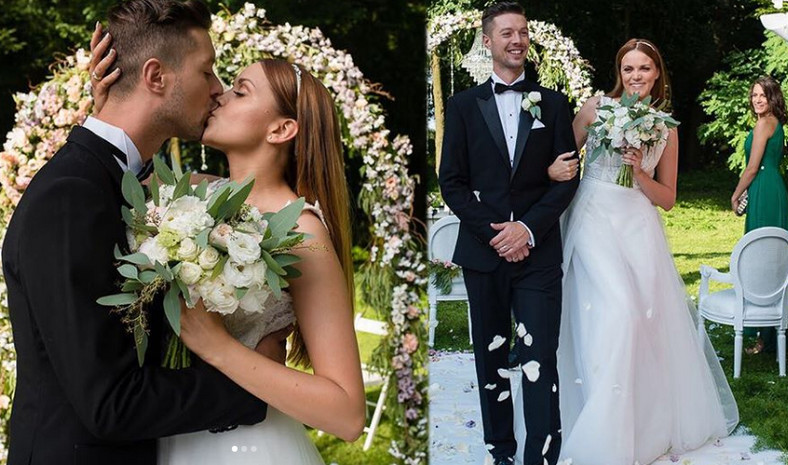 Dominika Gawęda i Michał Szczepanik wzięli ślub w 2017 roku