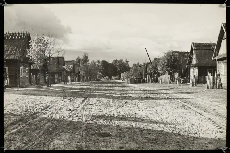 Wieś Duboja nad Piną, ok. 1936 r.