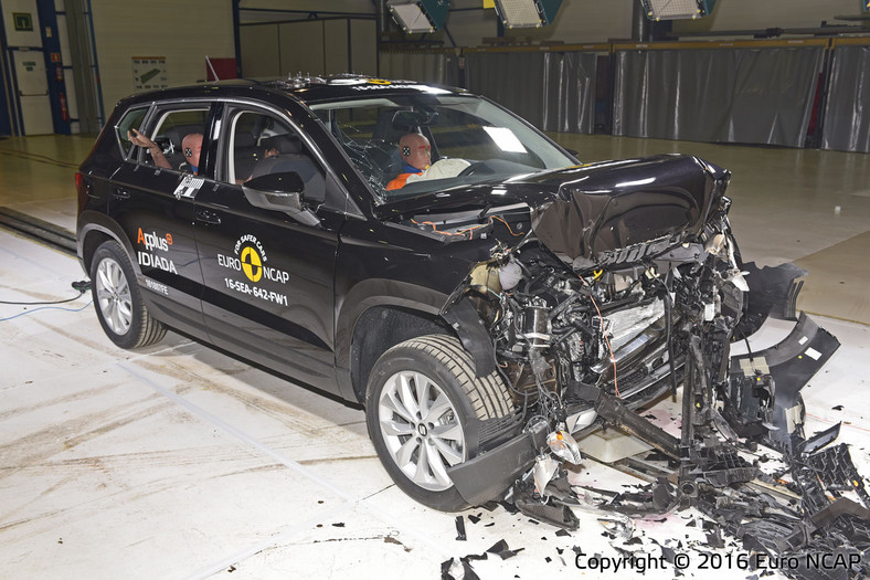 Seat Ateca – testy zderzeniowe Euro NCAP