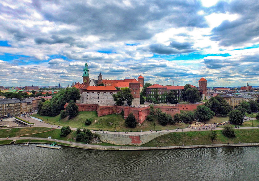 Wzgórze Wawelskie i Wisła 