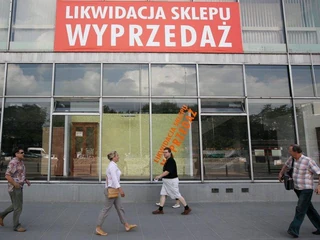 firma wyprzedaż sklep kryzys