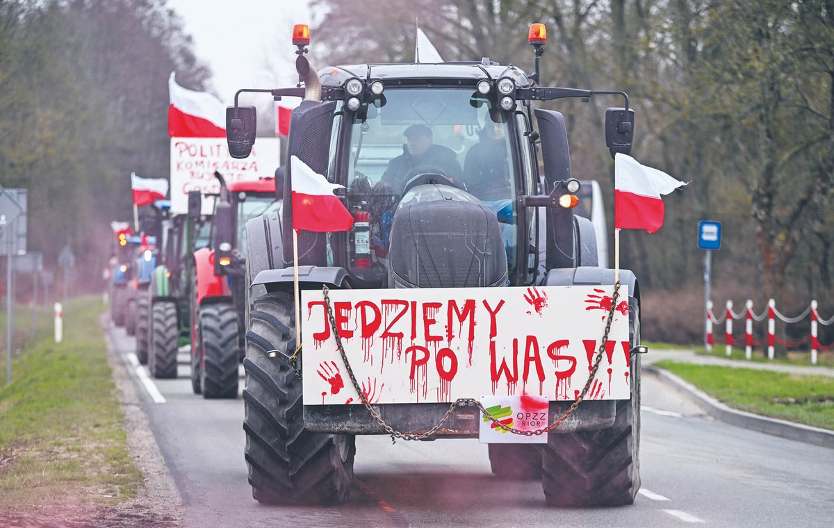 Rolnicy bronią swoich interesów, sięgając po niebezpieczny argument.
