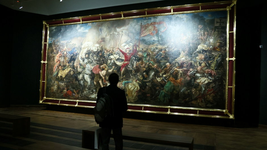Muzeum Narodowe. Obraz Jana Matejko, "Bitwa pod Grunwaldem"