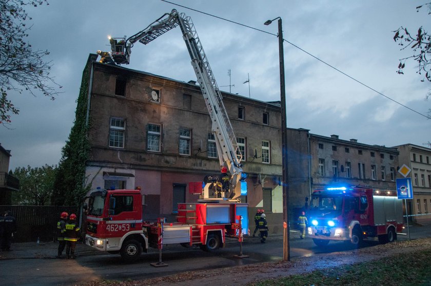 Pożar kamienicy w Inowrocławiu. Eugeniusz S. z zarzutami