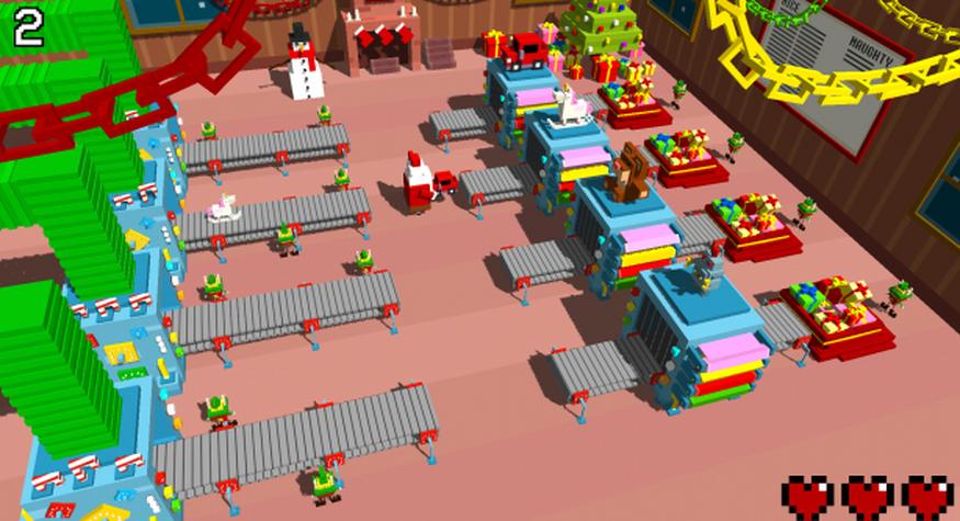 Santa's Toy Factory: weihnachtliches Spiel