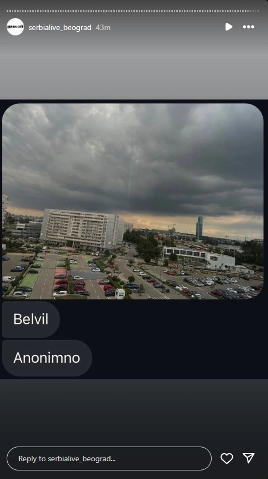 Nevreme Novi Beograd