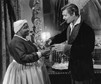 Hattie McDaniel i Clark Gable w filmie "Przeminęło z wiatrem"