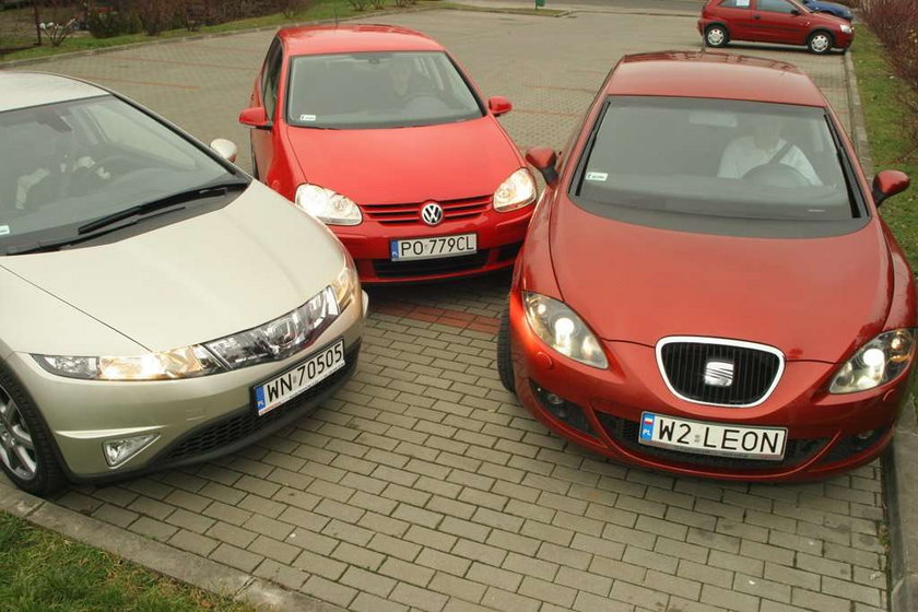 Honda Civic kontra Seat Leon i VW Golf: oto trzy sposoby na sukces
