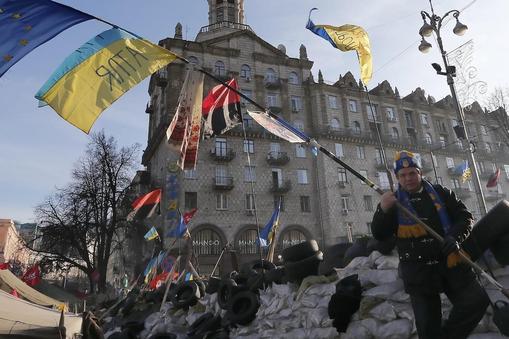Euromajdan Ukraina Kijów Unia Europejska