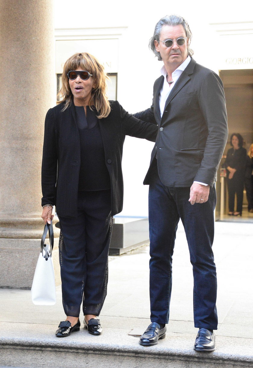 Tina Turner z mężem