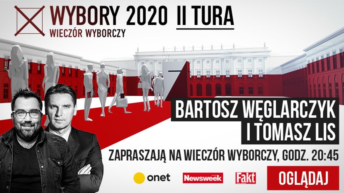 Wybory 2020. Onet, Newsweek oraz Fakt ze wspólnym wieczorem wyborczym