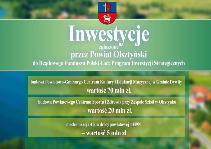 Polski Ład. Starostwo powiatowe złożyło trzy wnioski o dofinansowanie na inwestycje o wartości 95 mln zł