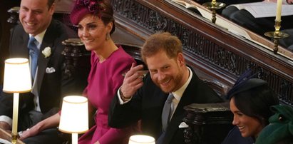 Sprzeczka Meghan i Harry'ego na ślubie Eugenii? Wszystko się nagrało