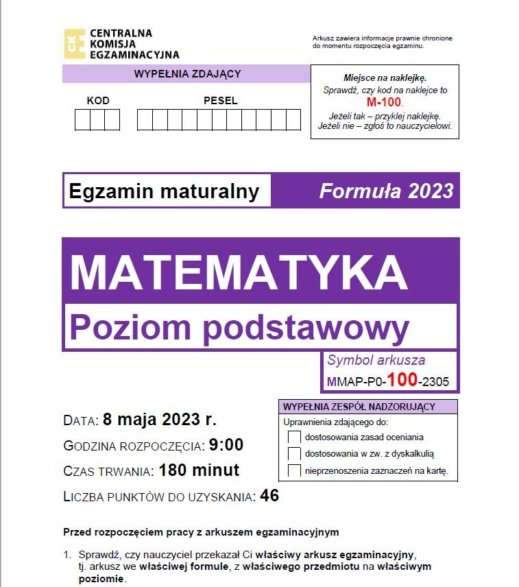Arkusz 2023