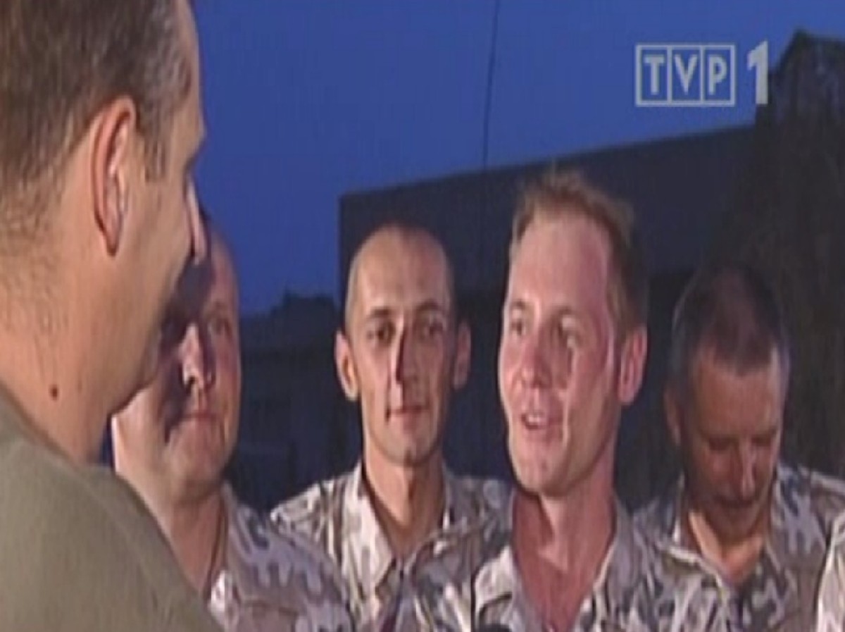 Włodzimierz N. w materiale "Wiadomości" TVP